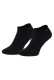 Calvin Klein ανδρικές βαμβακερές κάλτσες (2 pairs) κοντές σε μαύρο χρώμα 701218707-001