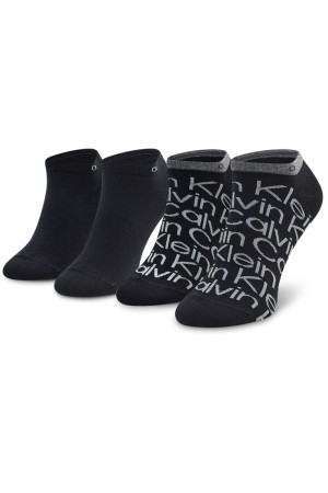 Calvin Klein ανδρικές βαμβακερές κάλτσες (2 pairs) κοντές σε δύο σχέδια 701218714-001