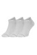 Calvin Klein ανδρικές βαμβακερές κάλτσες (3packs) κοντές σε άσπρο χρώμα 701218718-002