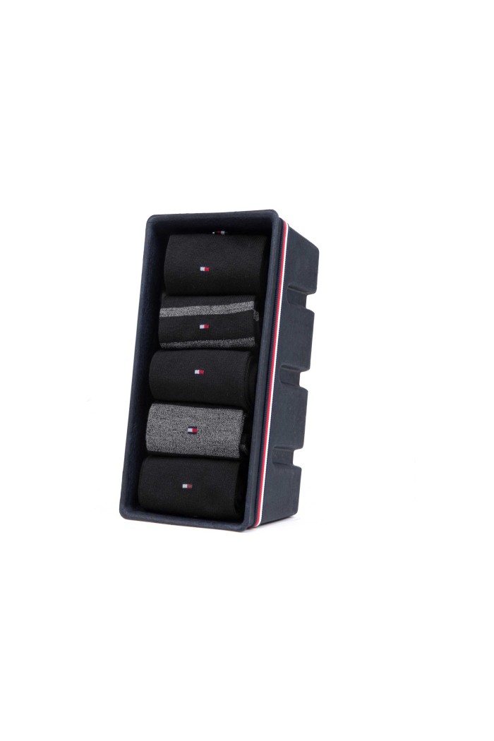 Tommy Hilfiger ανδρικές βαμβακερές κάλτσες 5pack (συσκευασία δώρου) 701224443-002