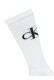 Calvin Klein ανδρικές κάλτσες 2pack βαμβακερές ψηλές σε λευκό χρώμα 701228802 002