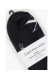 Calvin Klein ανδρικές βαμβακερές κάλτσες (2 pairs) κοντές σε μαύρο χρώμα 701228807-001
