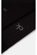 Calvin Klein ανδρικές κάλτσες 2pack βαμβακερές ψηλές σε μάυρο χρώμα, ένα μονόχρωμο και ένα με σχέδιο 701229432 001