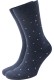 Tommy Hilfiger ανδρική βαμβακερή κάλτσα (2pack) με σχέδιο σε σκ.μπλε χρώμα 701230780-003