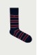 Tommy Hilfiger ανδρικές βαμβακερές κάλτσες 3pack σε μπλε jean χρώμα με 3 διαφορετικά σχέδια (συσκευασία δώρου) 701241159-001