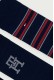 Tommy Hilfiger ανδρικές βαμβακερές κάλτσες 3pack σε μπλε jean χρώμα με 3 διαφορετικά σχέδια (συσκευασία δώρου) 701241159-001