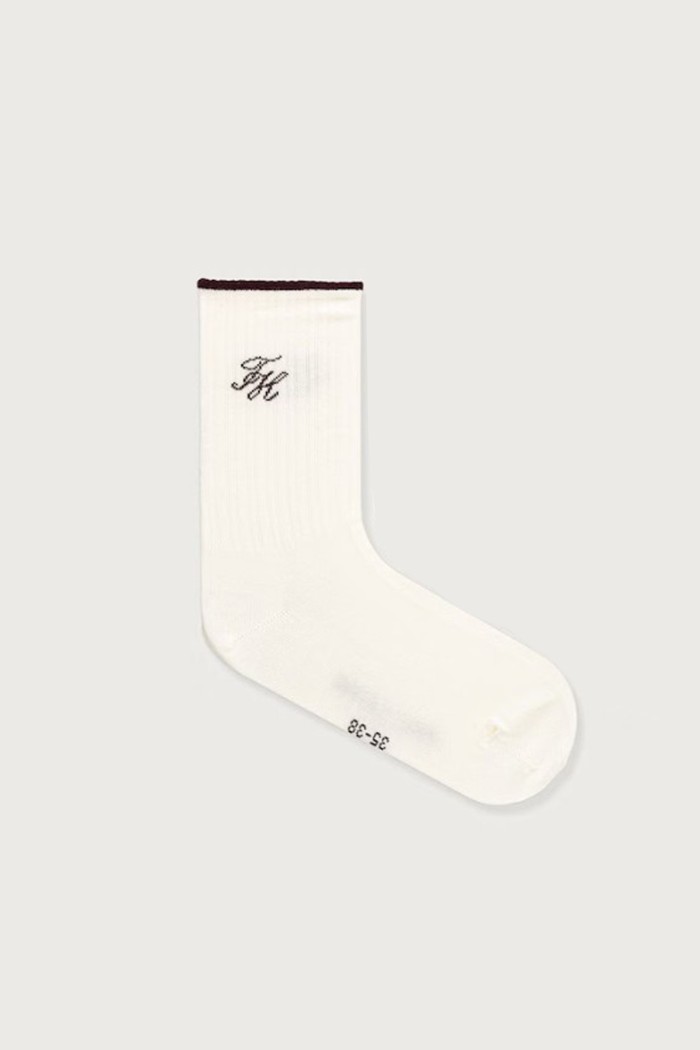 Tommy Hilfiger γυναικείες βαμβακερες κάλτσες 2pack σε δύο διαφορετικά χρώματα. Το ένα ζευγάρι με lurex ύφασμα 701242180-001
