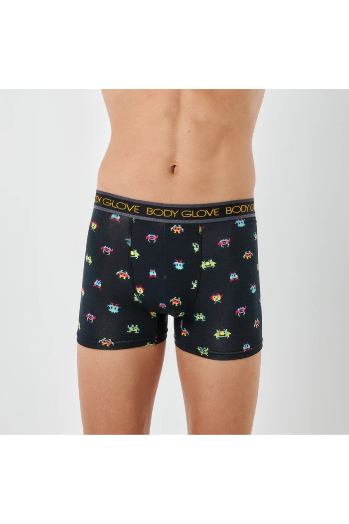 Body Glove ανδρικά boxers 2pack, κανονική γραμμή 47%cotton,47%modal,6%spandex BGJD430006-PRINT