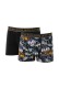 Body Glove ανδρικά boxers 2pack, κανονική γραμμή 47%cotton,47%modal,6%spandex BGJD430010-PRINT