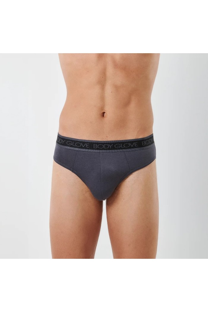 Body Glove ανδρικά slip 2pack, κανονική γραμμή 47%cotton,47%modal,6%spandex BGJD430011 003