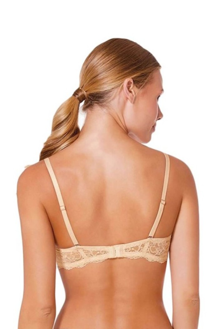Dorina γυναικειο σουτιεν super push up balcony bra BRA D001594LA014-BE0001