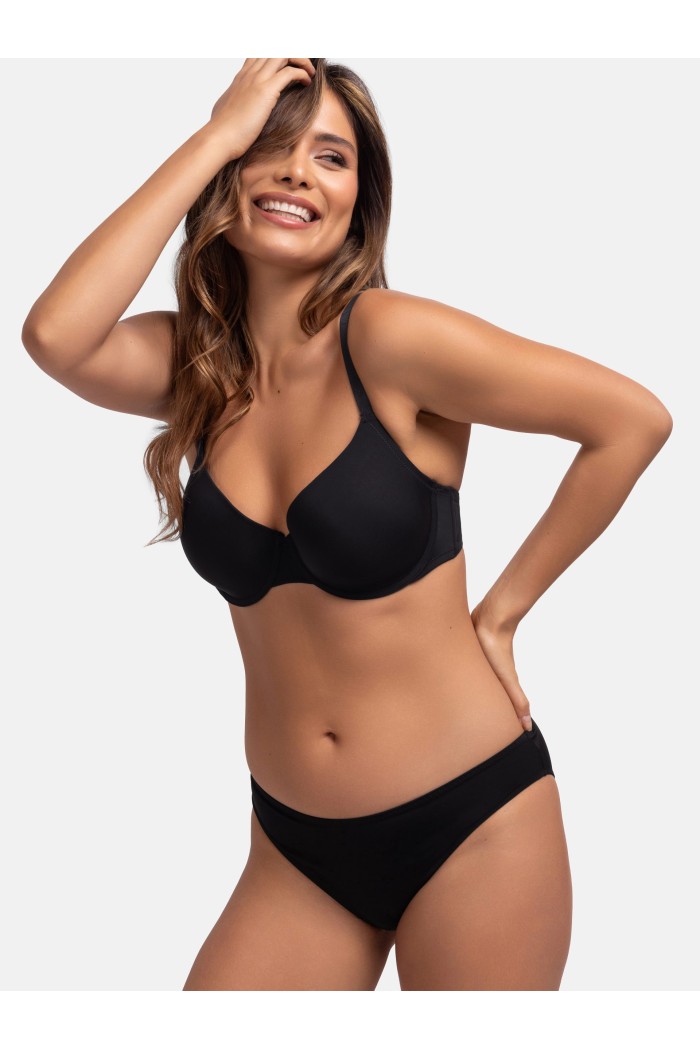 Dorina t-shirt bra michelle με επένδυση (B,C,D,E cups) μαύρο D17195MI033-BK0001