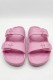 Calzedoro γυναικείες παντόφλες slides τυπου birkenstock σε ροζ χρώμα F2626-PINK