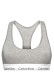 Calvin Klein μπουστάκι γκρι με λάστιχο  F3785E-020