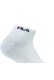 Fila unisex κοντές κάλτσες bamboo 3 τεμαχίων (3pack) F5500-WHITE