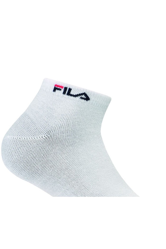 Fila unisex κοντές κάλτσες bamboo 3 τεμαχίων (3pack) F5500-WHITE