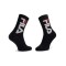 Fila unisex αθλητικές κάλτσες 2 τεμαχίων (2pack) με ελαστικό ριπ μεγάλο λογότυπο F9598-BLACK