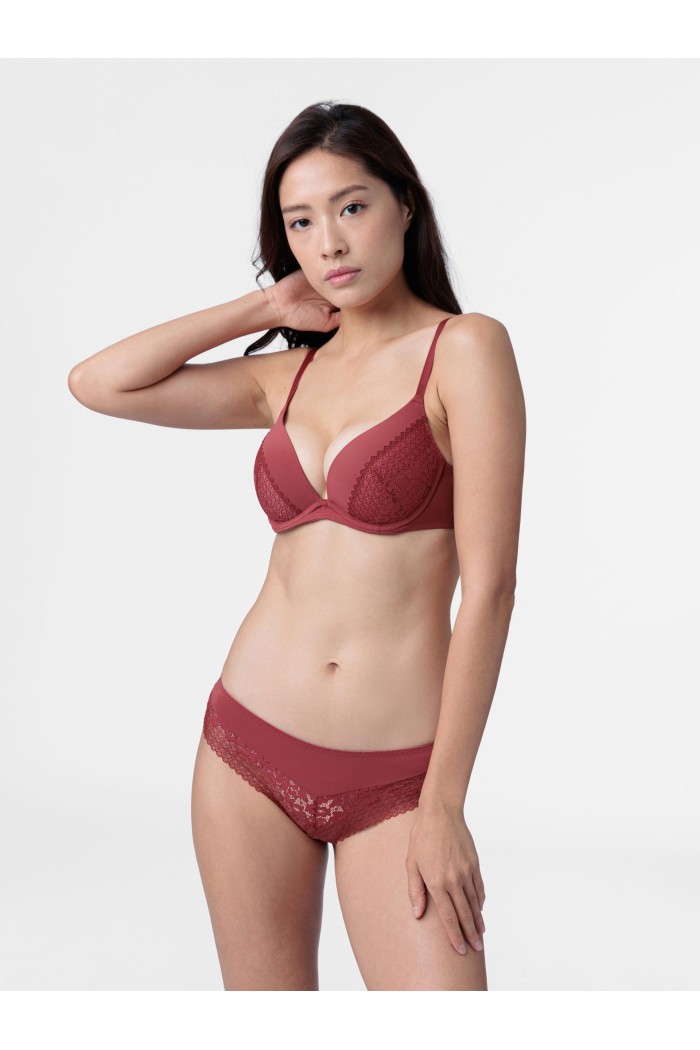Dorina γυναικείο 2pack brief με κανονική γραμμή, 85%polyamid 15%elastan FXCH0004LA105-2X0307