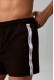 Calvin Klein ανδρικό μαγιό short σε μαύρο χρώμα με το λογότυπο της εταιρείας στο πλάι  LV00N61039-UB1