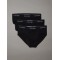 Calvin Klein ανδρικά 3pack slip βαμβακερά σε μαύρο χρώμα,κανονική γραμμή LV00NB4388-TM6