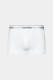 Calvin Klein ανδρικά βαμβακερά boxer 3pack σε μαύρο χρώμα με διαφορετικό χρώμα στο λάστιχο, κανονική γραμμή,95%cotton 5%elastane LV00NB4389-3TH
