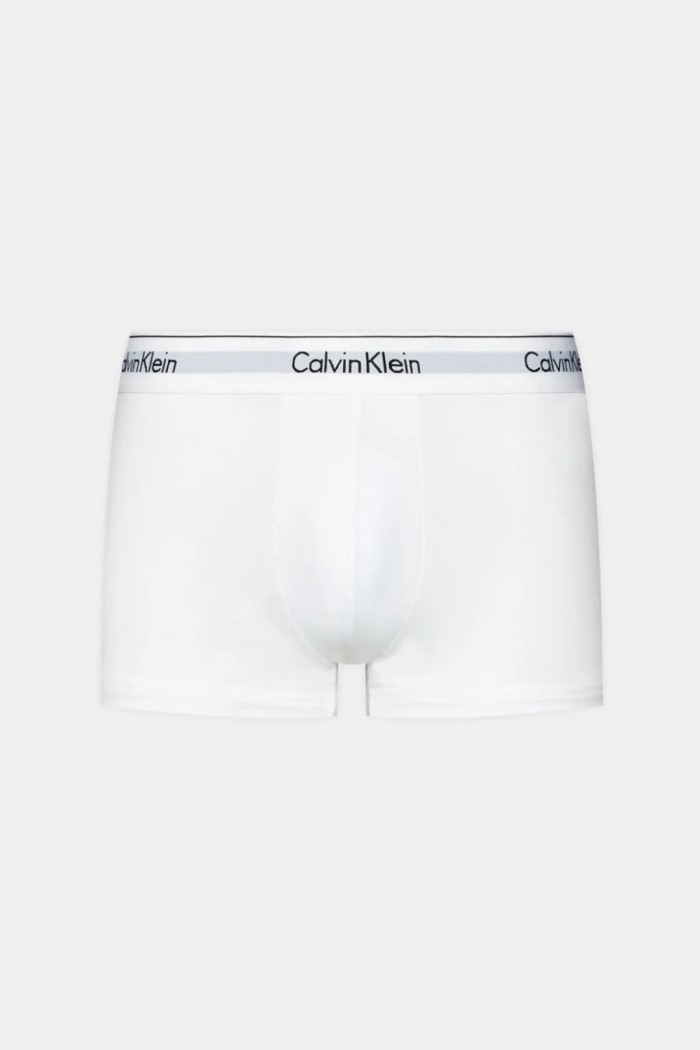 Calvin Klein ανδρικά βαμβακερά boxer 3pack σε μαύρο χρώμα με διαφορετικό χρώμα στο λάστιχο, κανονική γραμμή,95%cotton 5%elastane LV00NB4389-3TH