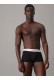 Calvin Klein ανδρικά βαμβακερά boxer 3pack (λευκό-γκρι-μαύρο),κανονική γραμμή,95%cotton 5%elastane LV00NB4389-MP1