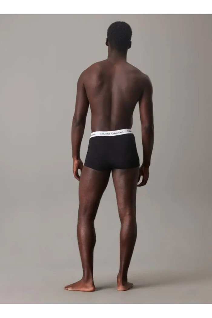Calvin Klein ανδρικά βαμβακερά boxer 3pack (λευκό-γκρι-μαύρο),κανονική γραμμή,95%cotton 5%elastane LV00NB4389-MP1