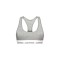 Calvin Klein μπουστάκι σε γκρι με λευκό λάστιχο LV00QF8493-P7A