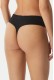 Calvin Klein γυναικείο κυλοτάκι string ψηλόμεσο σε μαύρο χρώμα με μαύρο λάστιχο και το λογότυπο της εταιρίας LV00QF8711-UB1