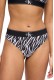 Calvin Klein γυναικείο κυλοτάκι string σε ασπρόμαυρο χρώμα με μαύρο λάστιχο και το λογότυπο της εταιρίας LV00QF8813-Y3D