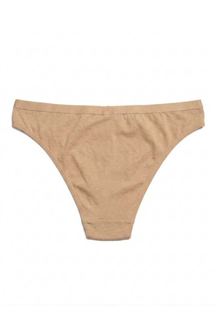 Calzedoro γυναικεία εσώρουχα 3pack brazilian σε μπεζ χρώμα (ποιότητα bamboo) M1440-BEIGE