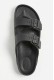 Calzedoro ανδρικες παντόφλες slides τυπου birkenstock σε μαύρο χρώμα M2026-BLACK