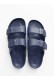 Calzedoro ανδρικες παντόφλες slides τυπου birkenstock σε σκουρο μπλε χρώμα M2026-NAVY
