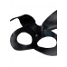 Calzedoro sexy δερμάτινη μάσκα με αυτάκια λαγουδάκι σε μαύρο χρώμα MASK-BLACK