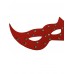 Calzedoro sexy δερμάτινη μάσκα με τρουξ σε κόκκινο χρώμα MASKA-RED