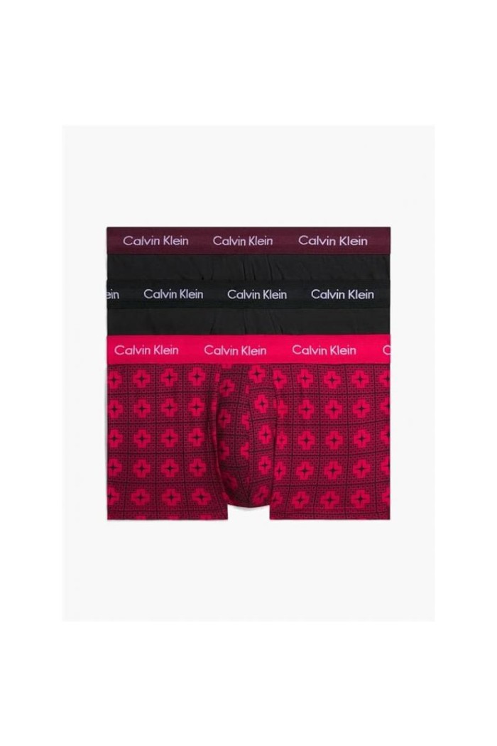 Calvin Klein ανδρικά βαμβακερά boxer 3pack σε τρία διαφορετικά χρώματα NB3055A-I1Z
