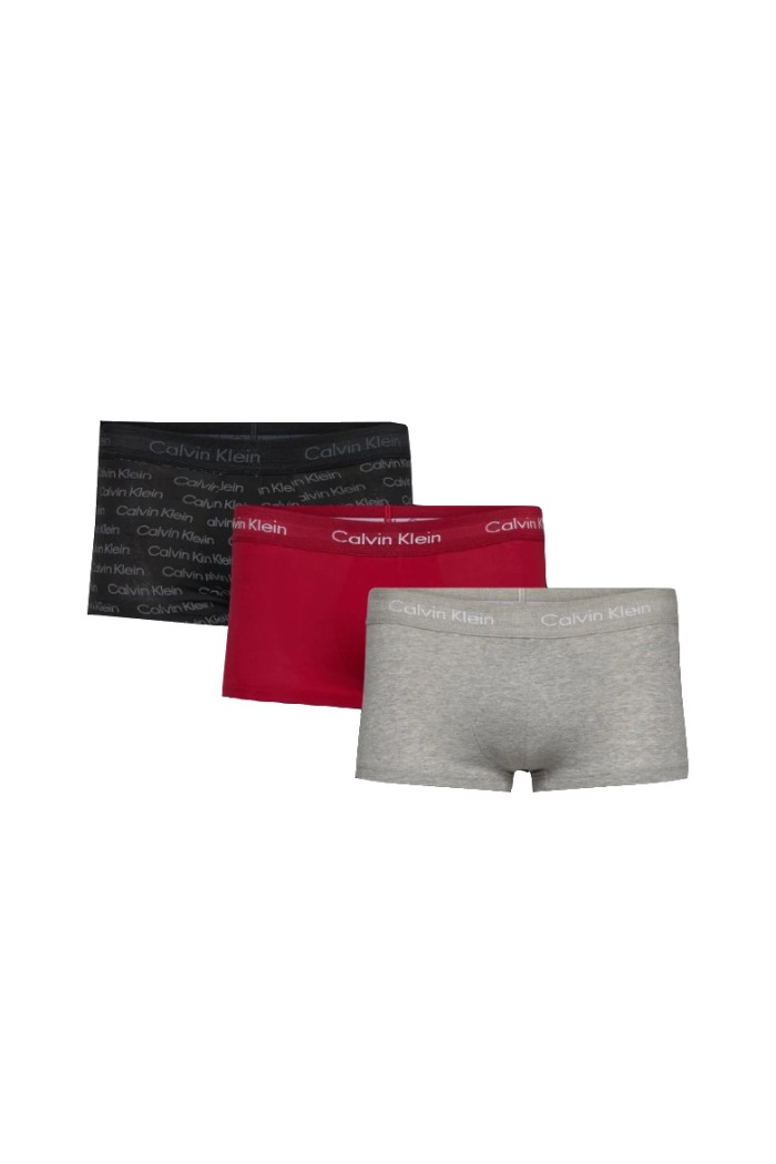 Calvin Klein ανδρικά βαμβακερά boxer 3pack σε τρία διαφορετικά χρώματα NB3055A-QYP