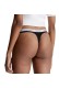 Calvin Klein γυναικεία 3pack thong μαύρα QD3587E-001