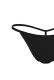 Calvin Klein κυλοτάκι string σε μαύρο χρώμα με μαύρο λεπτό λάστιχο.84%nylon,16%elastane QD5115E UB1
