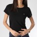 Calvin Klein γυναικείο t-shirt crew neck 2pack σε μαύρο χρώμα QS6442E-001