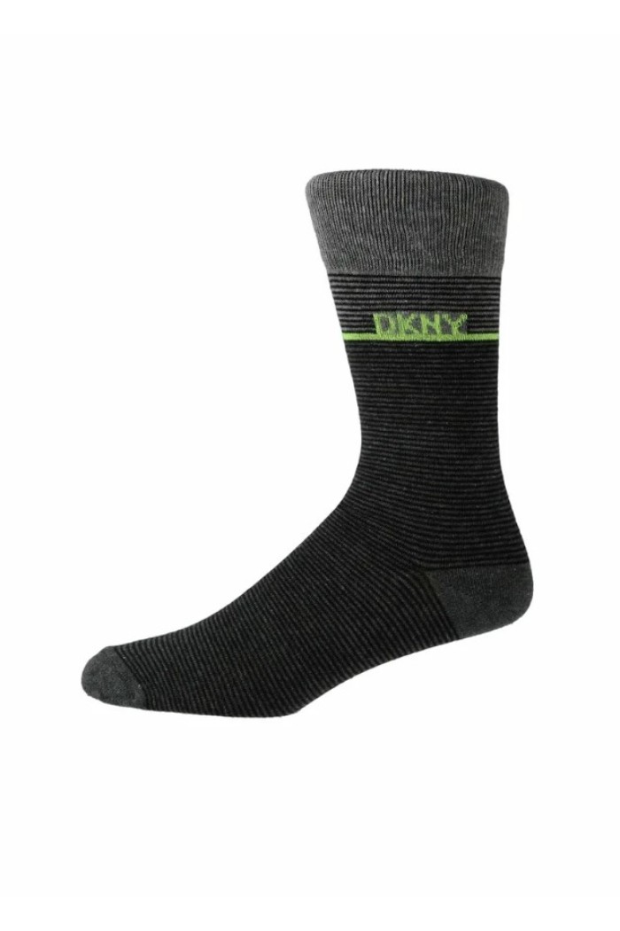 DKNY ανδρική κάλτσα βαμβακερή (3pack) σε τρία διαφορετικά χρώματα, 80%cotton, 16%polyester 4%polyamide 1%elastane  S5_6383T_DKY