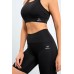 Tommy Life γυναικείο σετ αθλητικό μπουστάκι με κολάν ποδηλατικό σε μαύρο χρώμα 86%polyester 14%elastane T10BY-95303_BLACK