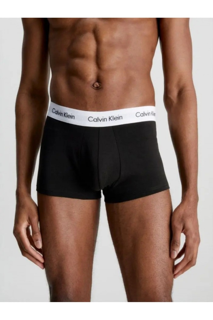 Calvin Klein ανδρικά βαμβακερά 3pack boxers,κανονική γραμμή,95%cotton 5%elastane U2664G-001
