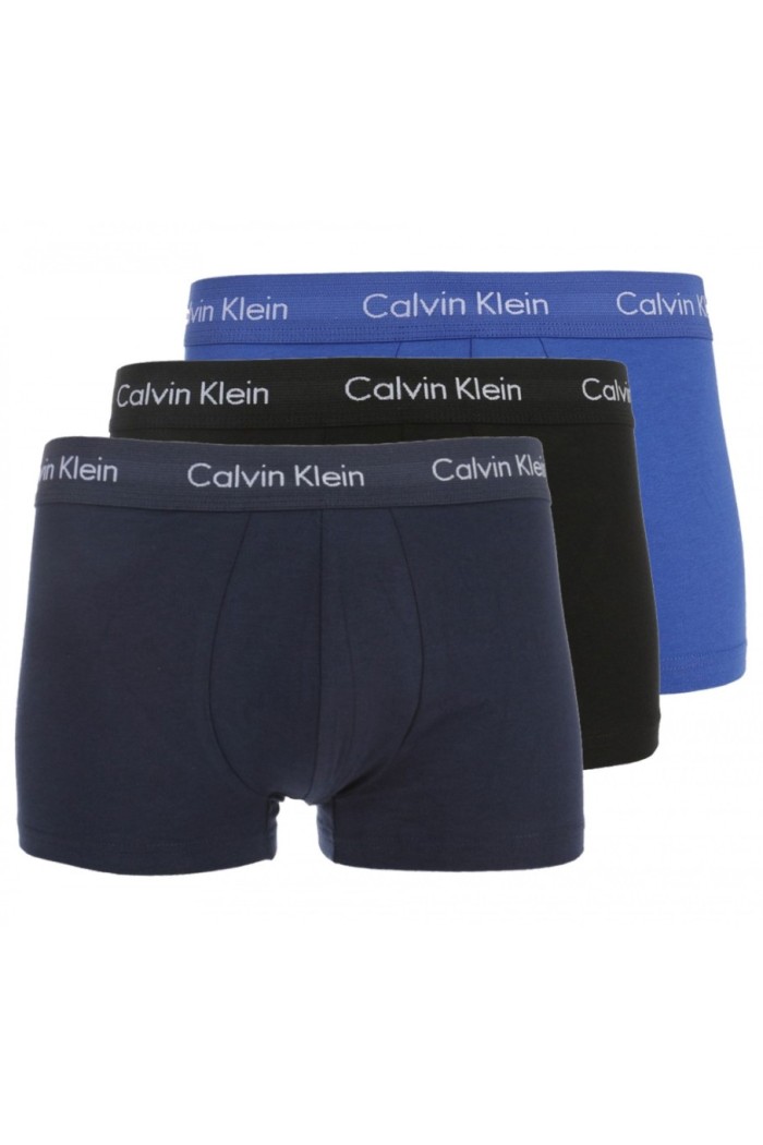 Calvin Klein ανδρικά βαμβακερά 3pack boxers,κανονική γραμμή,95%cotton 5%elastane U2664G-4KU