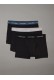 Calvin Klein ανδρικά βαμβακερά 3pack boxers με χρώμα στο λάστιχο,κανονική γραμμή,95%cotton 5%elastane U2664G-QRV