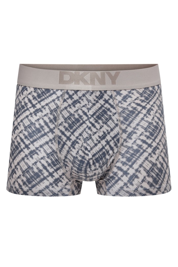 DKNY ανδρικά βαμβακερά μποξεράκια σε τρια διαφορετικά χρώματα και σχέδια, κανονική γραμμή, 95%cotton 5%elastane U5_61913_DKY