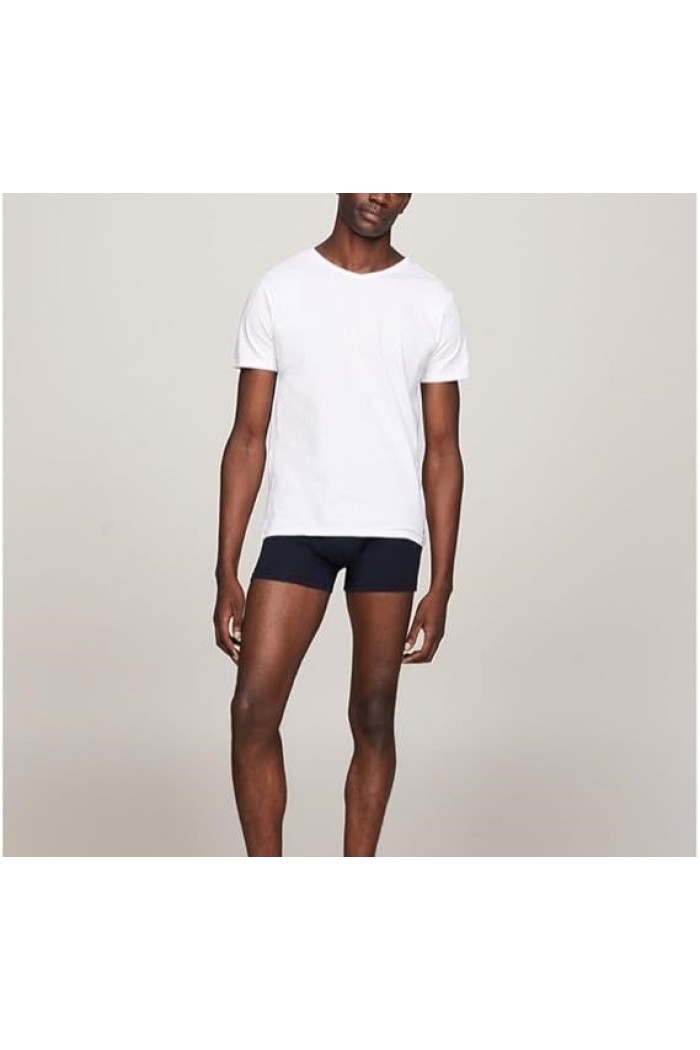 Tommy Hilfiger ανδρικό φανελάκι v-neck 3pack (λευκό) UM0UM03137 0WT