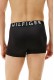 Tommy Hilfiger ανδρικά βαμβακερά boxers 3pack σε μαύρο χρώμα με μαύρο λάστιχο, άνετη γραμμή 95%cotton 5%elastane UM0UM0346-0WE