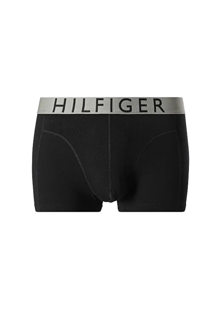 Tommy Hilfiger ανδρικά βαμβακερά boxers 3pack σε μαύρο χρώμα με διαφορετικό χρώμα στο λάστιχο άνετη γραμμή,95%cotton 5%elastane UM0UM03465-0RT